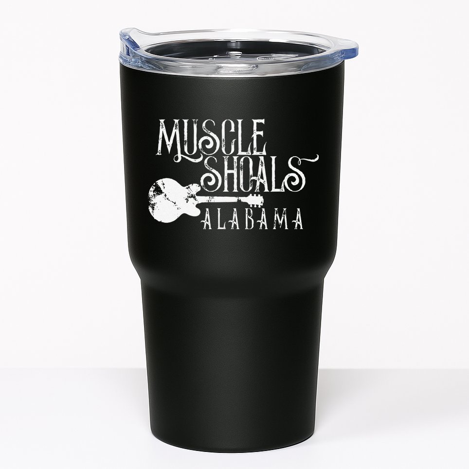 Muscle Shoals Alabama With Guitar Swampy Soul Music Fans Tumbler