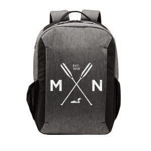 Minnesota State Awesome Mn Nice Adventure 1858 Loon Vector Backpack