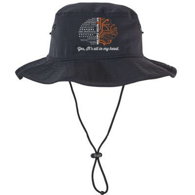 Multiple Sclerosis Awareness MS Head Warrior MS Support Idea Bucket Hat
