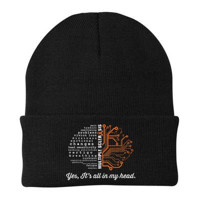 Multiple Sclerosis Awareness MS Head Warrior MS Support Idea Beanie