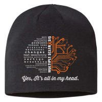 Multiple Sclerosis Awareness MS Head Warrior MS Support Idea Sustainable Beanie