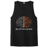 Multiple Sclerosis Awareness MS Head Warrior MS Support Idea PosiCharge Competitor Tank