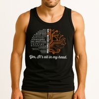 Multiple Sclerosis Awareness MS Head Warrior MS Support Idea Tank Top