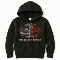 Multiple Sclerosis Awareness MS Head Warrior MS Support Idea Kids Hoodie