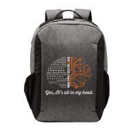 Multiple Sclerosis Awareness MS Head Warrior MS Support Idea Vector Backpack