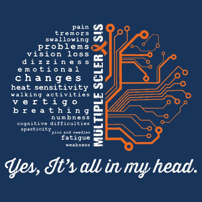 Multiple Sclerosis Awareness MS Head Warrior MS Support Idea Infant Baby Jersey Bodysuit