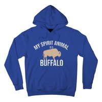 My Spirit Animal Is A Buffalo Buffalo Bison Farm Hoodie