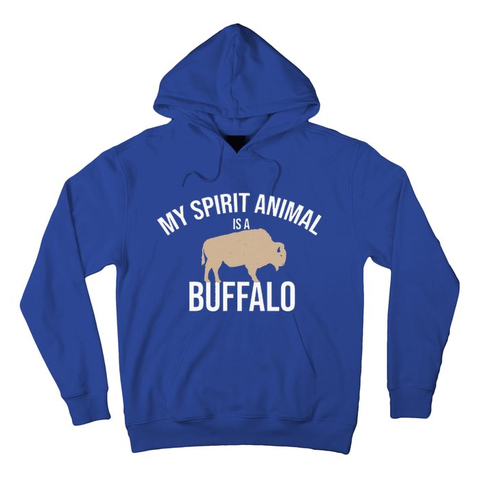 My Spirit Animal Is A Buffalo Buffalo Bison Farm Hoodie