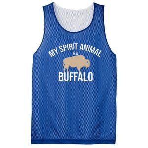 My Spirit Animal Is A Buffalo Buffalo Bison Farm Mesh Reversible Basketball Jersey Tank