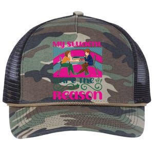 My Student Are The Reason Retro Rope Trucker Hat Cap