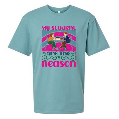 My Student Are The Reason Sueded Cloud Jersey T-Shirt