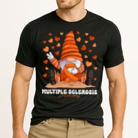 Multiple Sclerosis Awareness Month Orange Ribbon Gnome Cooling Performance Crew T-Shirt