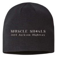 Muscle Shoals Alabama 3614 Jackson Highway Music Souvenir Sustainable Beanie