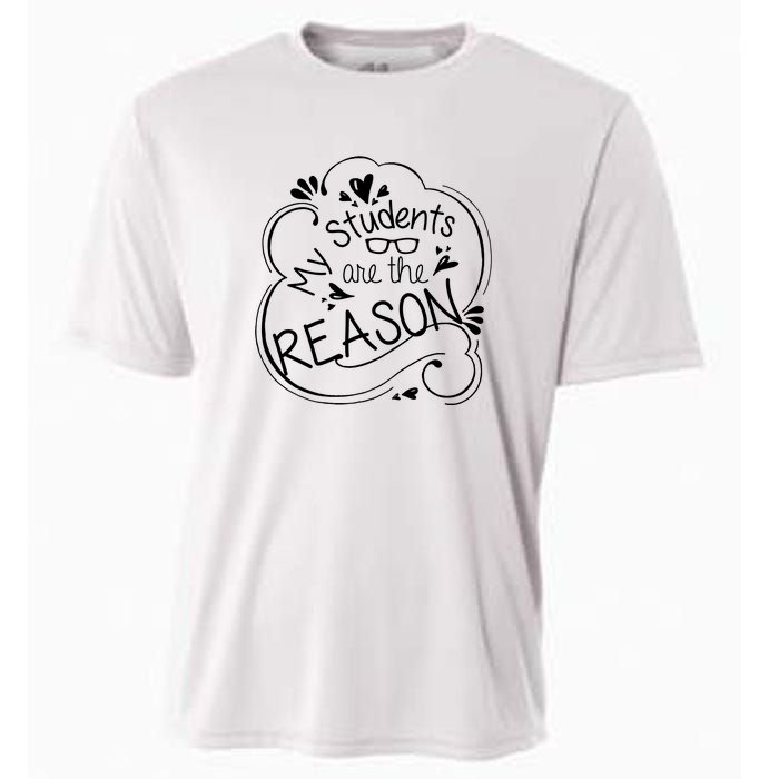 My Students Are The Reason Cooling Performance Crew T-Shirt