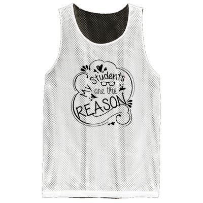 My Students Are The Reason Mesh Reversible Basketball Jersey Tank