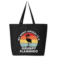 My Spirit Animal Is A Grumpy Flamingo 25L Jumbo Tote