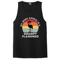 My Spirit Animal Is A Grumpy Flamingo PosiCharge Competitor Tank