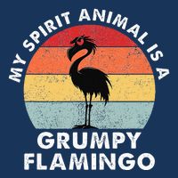 My Spirit Animal Is A Grumpy Flamingo Infant Baby Jersey Bodysuit