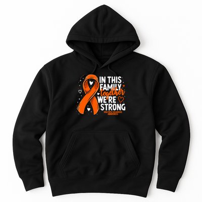 Multiple Sclerosis Awareness Family Support Ms Awareness Hoodie