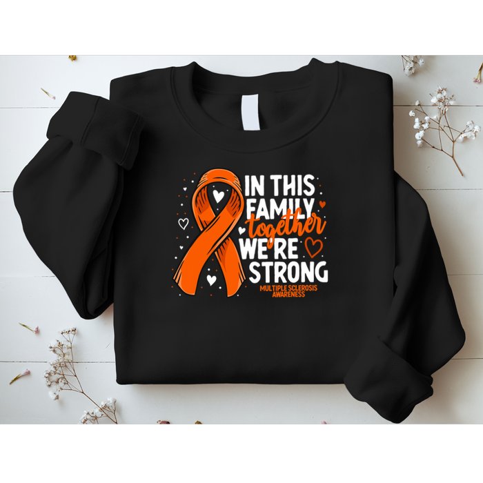 Multiple Sclerosis Awareness Family Support Ms Awareness Sweatshirt