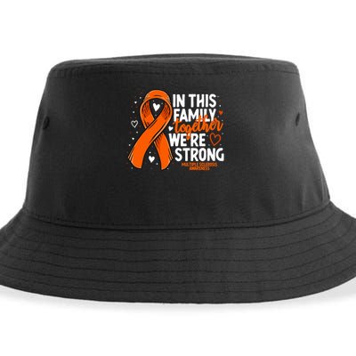 Multiple Sclerosis Awareness Family Support Ms Awareness Sustainable Bucket Hat