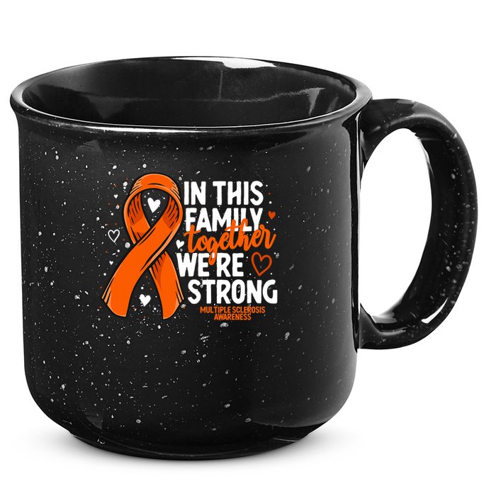 Multiple Sclerosis Awareness Family Support Ms Awareness 15oz Campfire Ceramic Mug