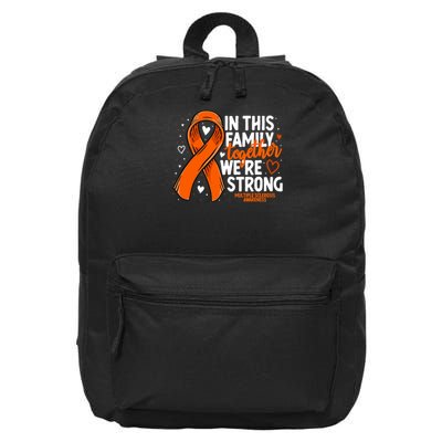 Multiple Sclerosis Awareness Family Support Ms Awareness 16 in Basic Backpack