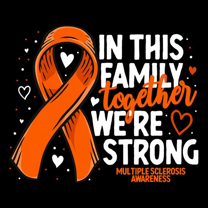 Multiple Sclerosis Awareness Family Support Ms Awareness Toddler T-Shirt