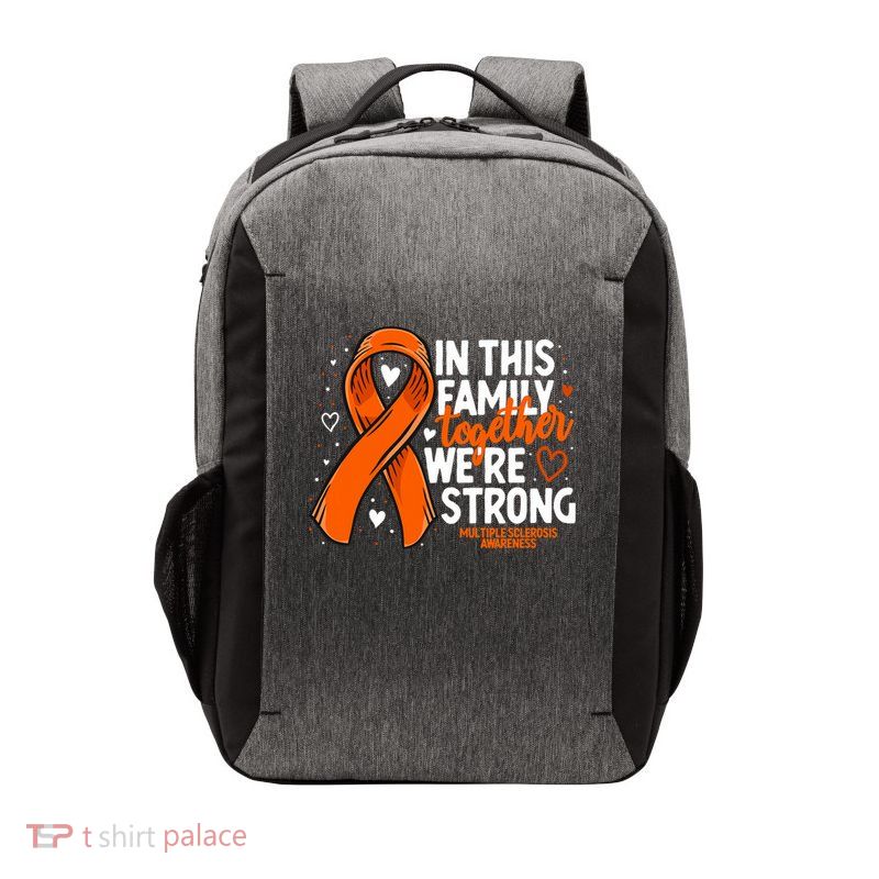 Multiple Sclerosis Awareness Family Support Ms Awareness Vector Backpack