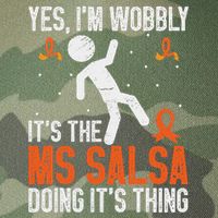 Multiple Sclerosis Awareness Ms Legacy Tie Dye Trucker Hat