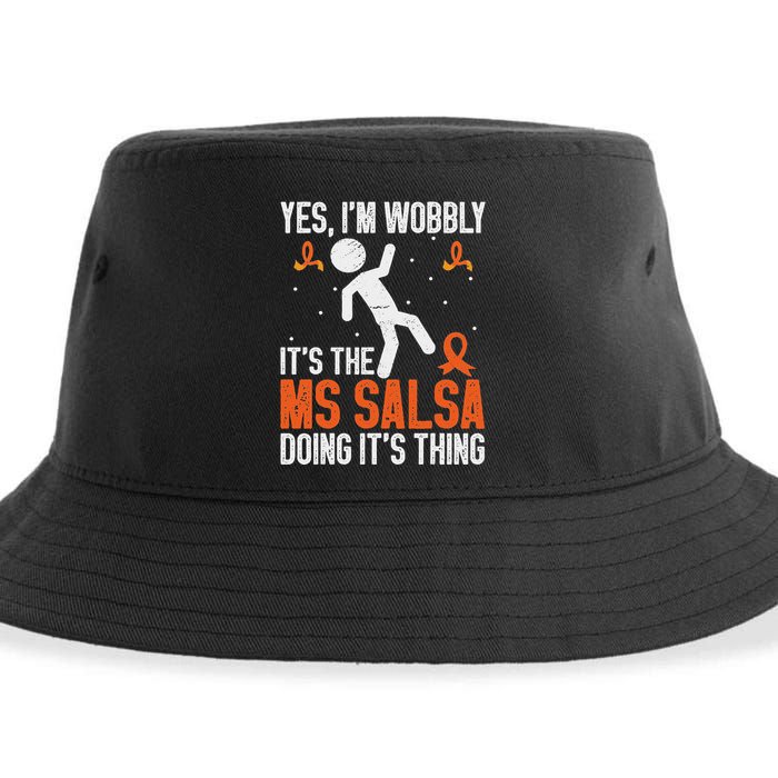 Multiple Sclerosis Awareness Ms Sustainable Bucket Hat