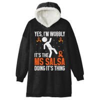 Multiple Sclerosis Awareness Ms Hooded Wearable Blanket