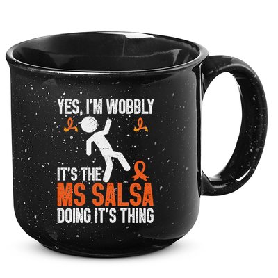 Multiple Sclerosis Awareness Ms 15oz Campfire Ceramic Mug