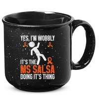 Multiple Sclerosis Awareness Ms 15oz Campfire Ceramic Mug