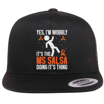 Multiple Sclerosis Awareness Ms Flatbill Hat