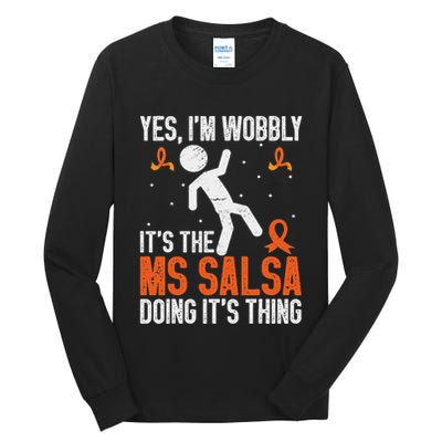 Multiple Sclerosis Awareness Ms Tall Long Sleeve T-Shirt