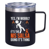 Multiple Sclerosis Awareness Ms 12oz Stainless Steel Coffee Mug