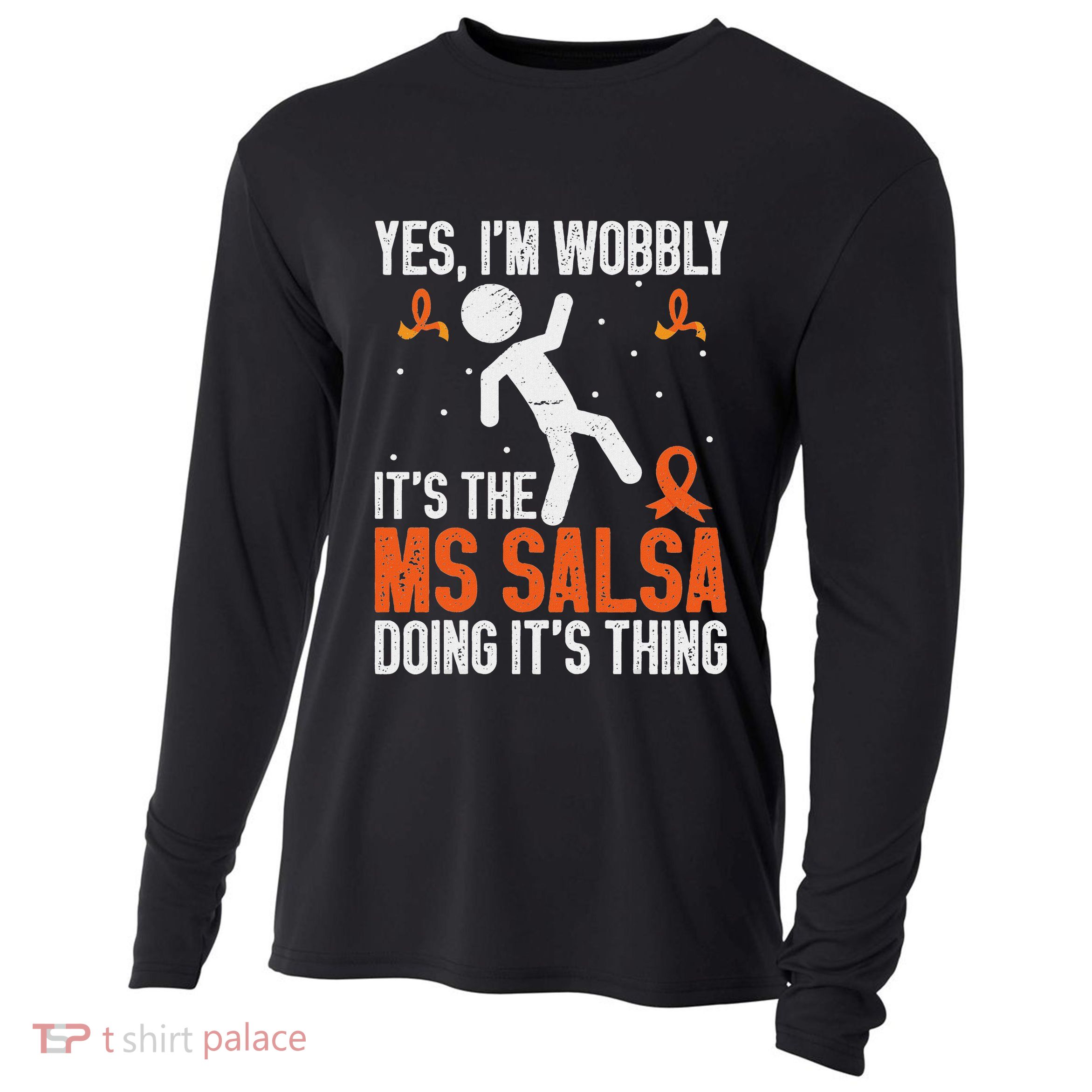 Multiple Sclerosis Awareness Ms Cooling Performance Long Sleeve Crew