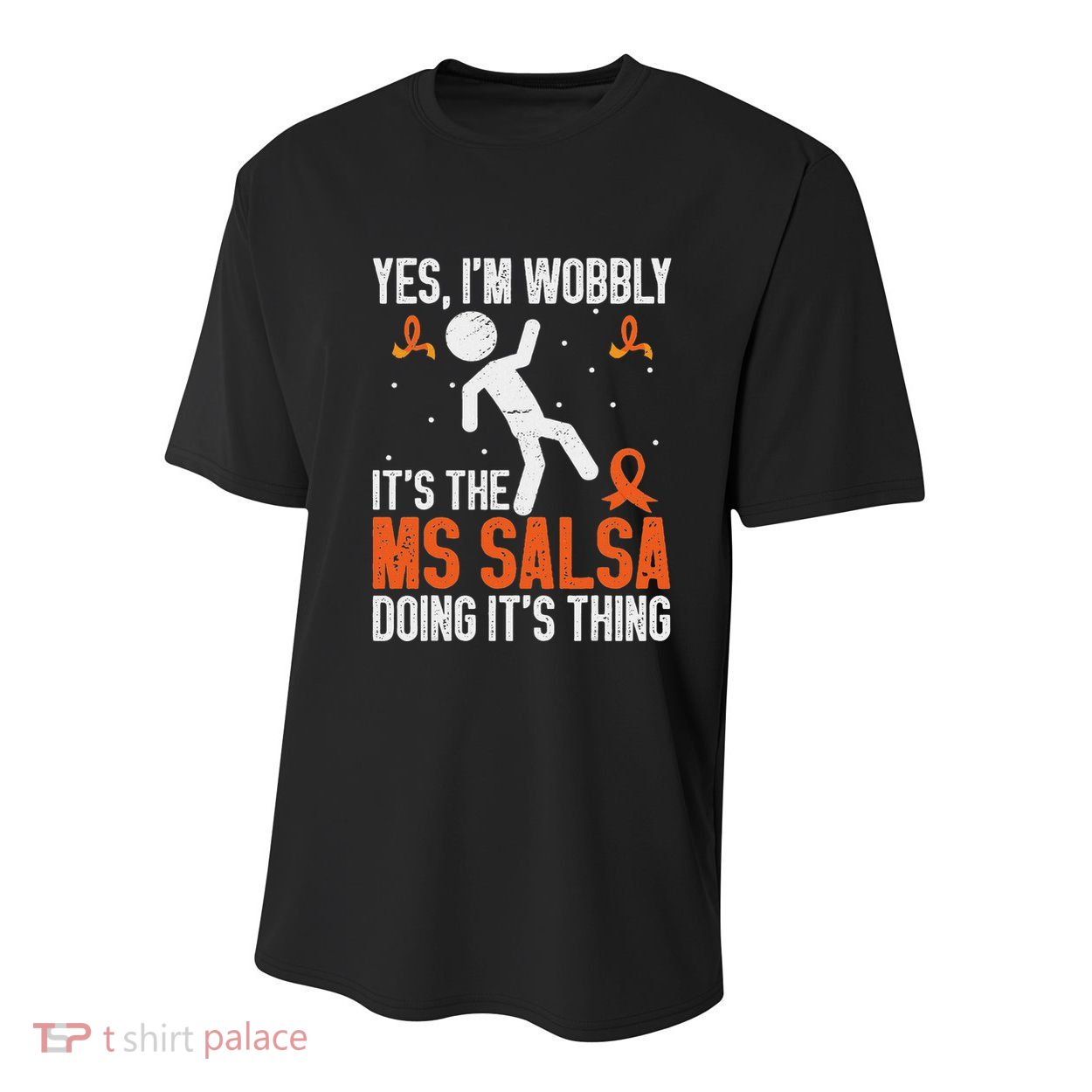 Multiple Sclerosis Awareness Ms Youth Performance Sprint T-Shirt