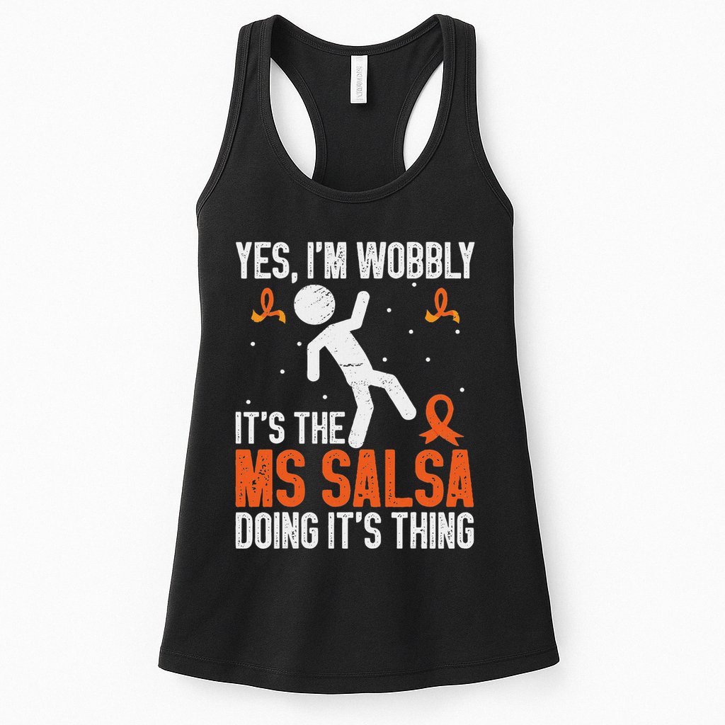 Multiple Sclerosis Awareness Ms Womens Tank Top