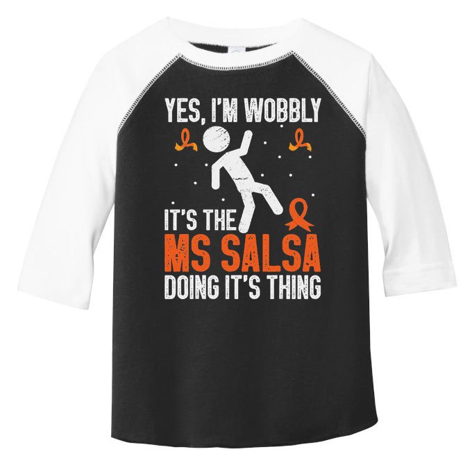 Multiple Sclerosis Awareness Ms Toddler Fine Jersey T-Shirt
