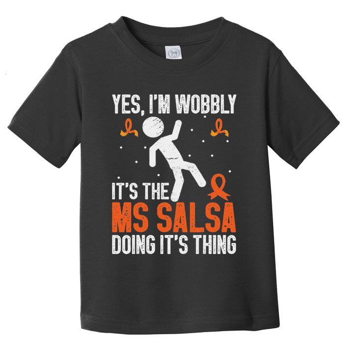 Multiple Sclerosis Awareness Ms Toddler T-Shirt