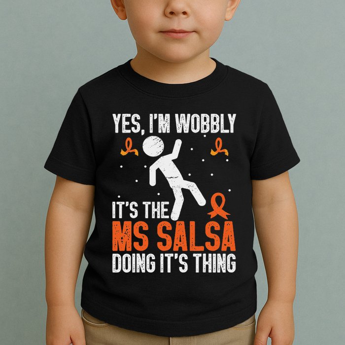 Multiple Sclerosis Awareness Ms Toddler T-Shirt