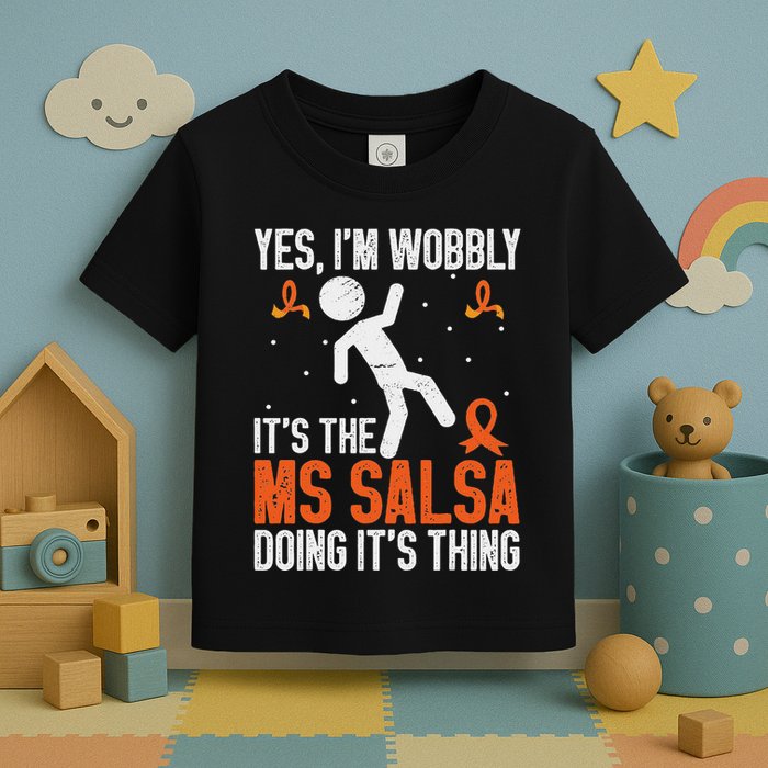 Multiple Sclerosis Awareness Ms Toddler T-Shirt