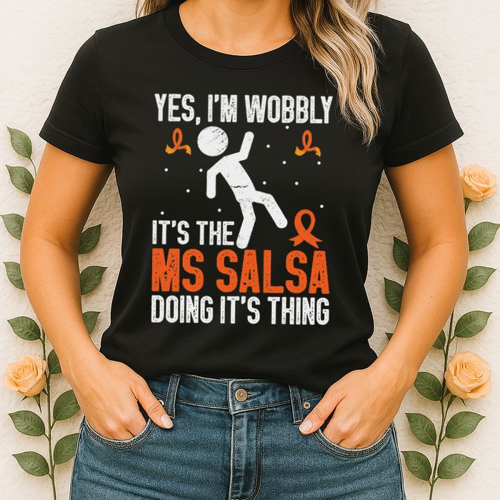 Multiple Sclerosis Awareness Ms Womens T-Shirt