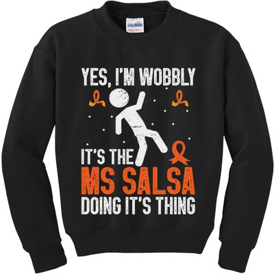 Multiple Sclerosis Awareness Ms Kids Sweatshirt