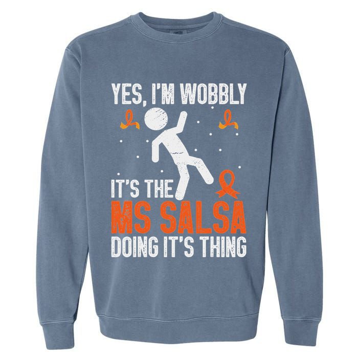 Multiple Sclerosis Awareness Ms Garment-Dyed Sweatshirt