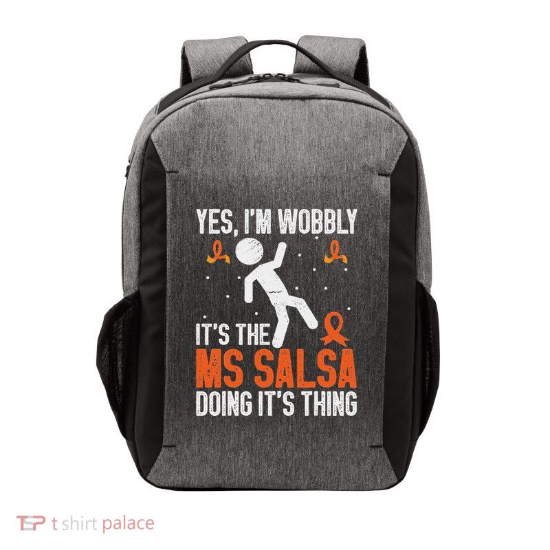 Multiple Sclerosis Awareness Ms Vector Backpack