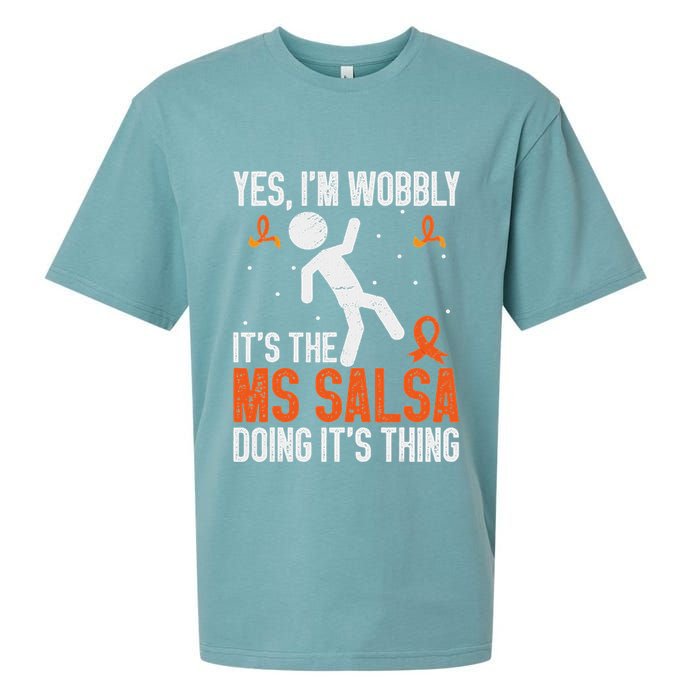 Multiple Sclerosis Awareness Ms Sueded Cloud Jersey T-Shirt