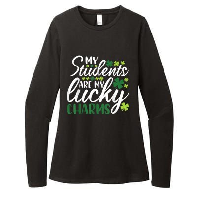 My Students Are My Lucky Charms Teacher St Patrick's Day Womens CVC Long Sleeve Shirt